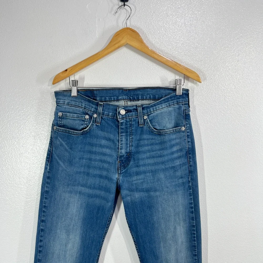 Levi's‎ 511 Slim Fit Jeans Mens 32x32 Blue Medium Wash Stretch Denim 04511-1025